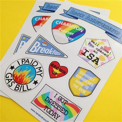 Kiss-Cut Sticker Single